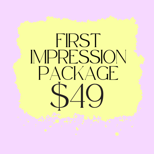 first impression package